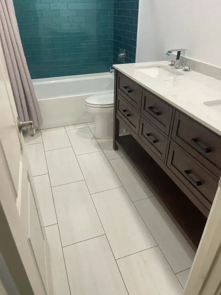 Elk Trail Bathroom Renovation after photo