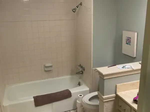Lawndale Bathroom Renovation before photo