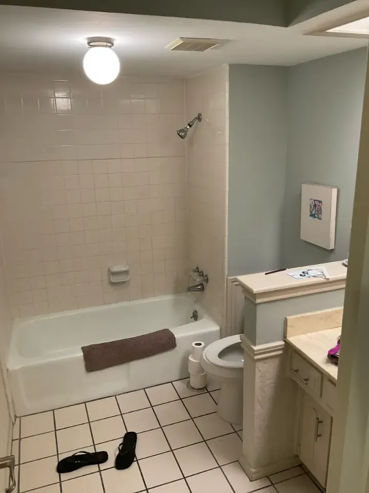 Lawndale Bathroom Renovation before photo