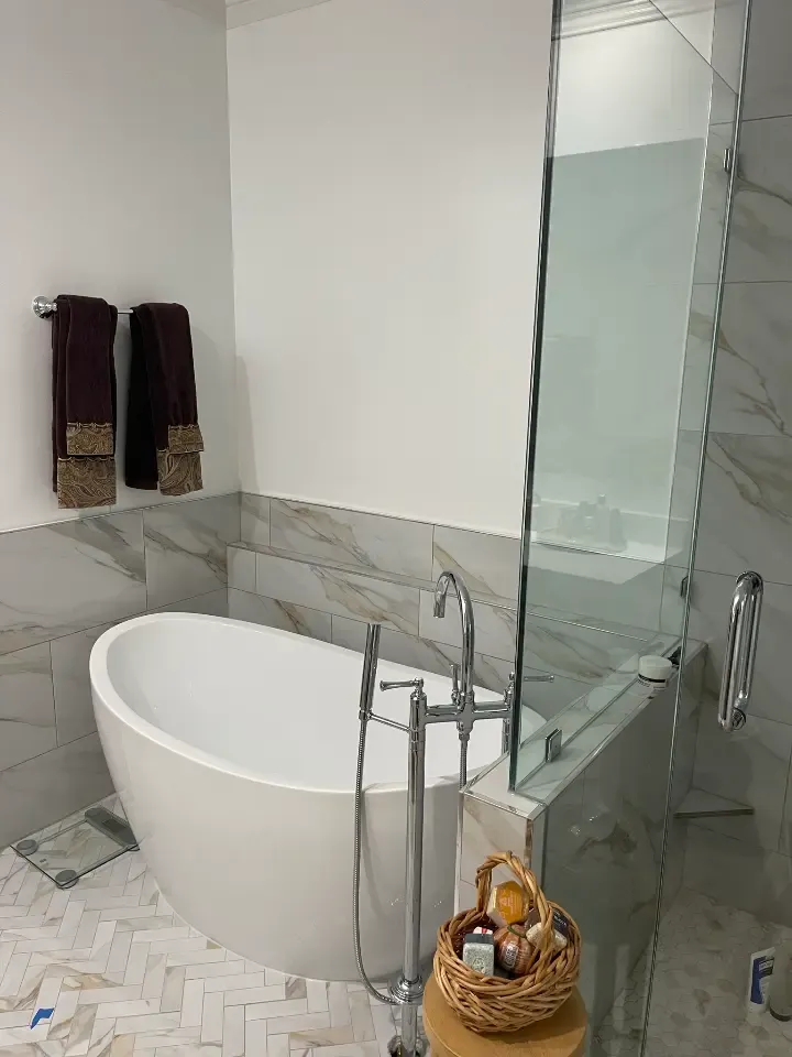 Reagan Bathroom Renovation after photo