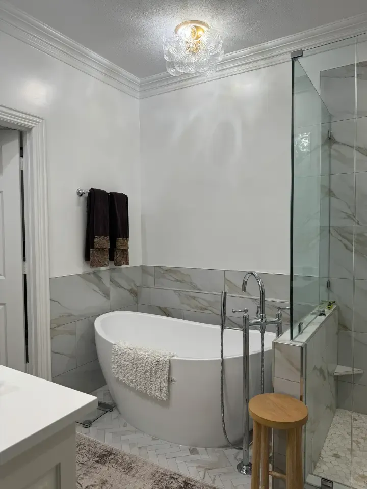 Reagan Bathroom Renovation after photo