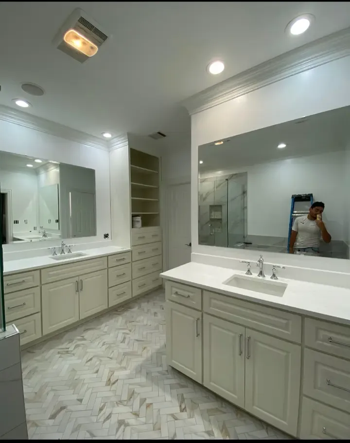 Reagan Bathroom Renovation after photo