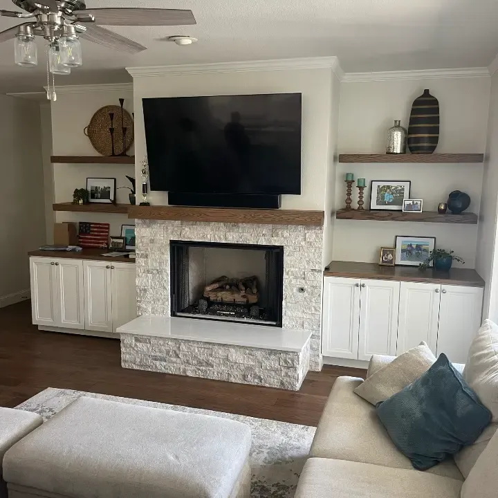 Rochelle Living Room Renovation — after