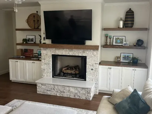 Rochelle Living Room Renovation after photo