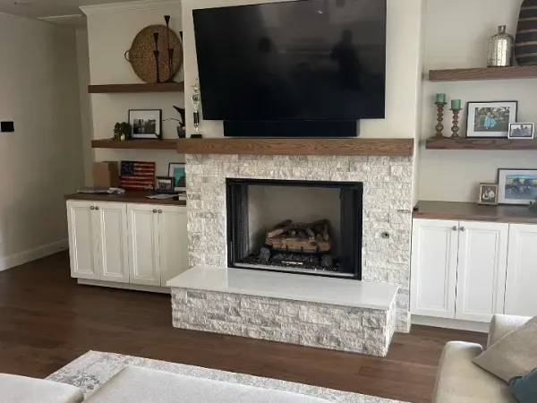 Rochelle Living Room Renovation after photo